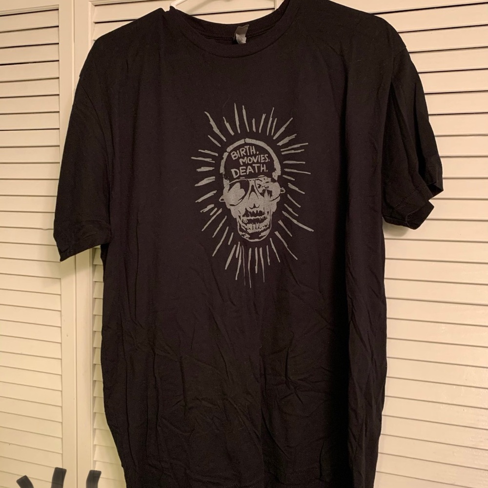 Alamo draft house birth, movies, death t shirt